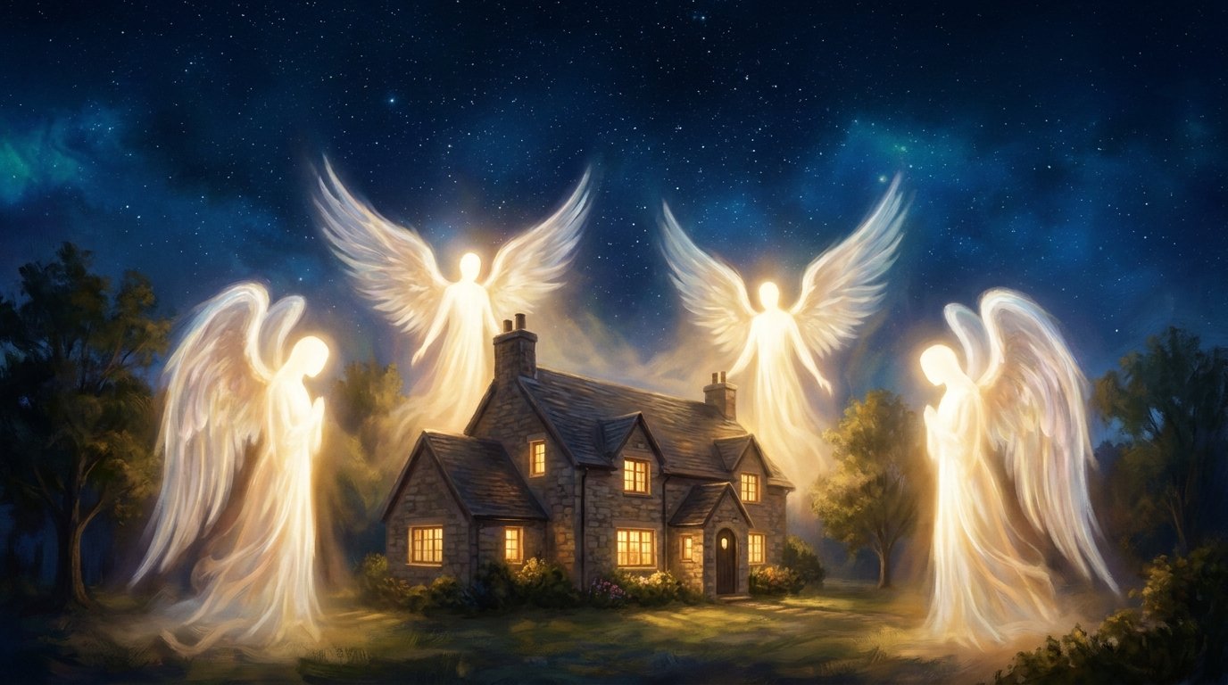 Que Les Anges de Dieu Veillent Sur Ta Maison Cette Nuit — Prière du Soir